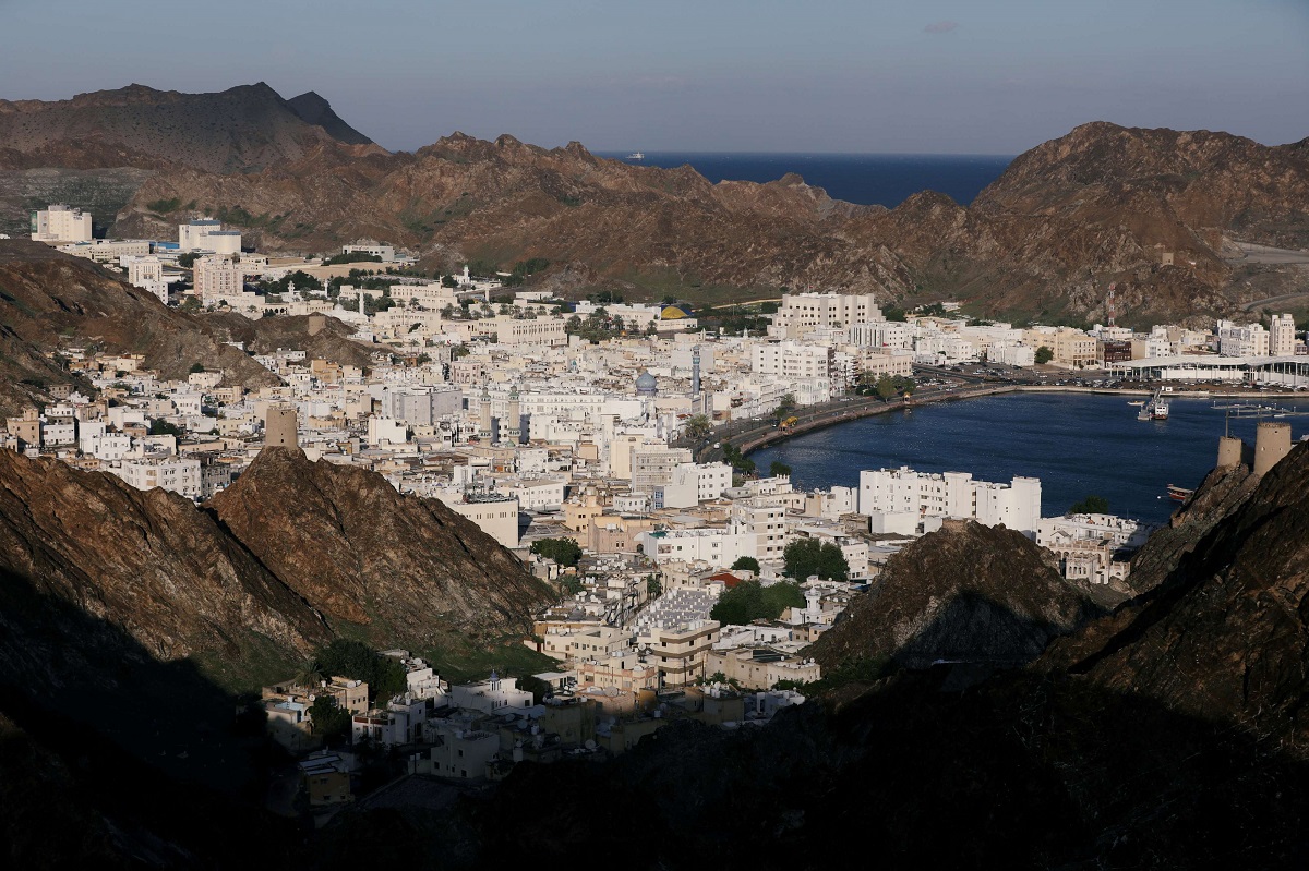 منظر عام لمدينة مسقط