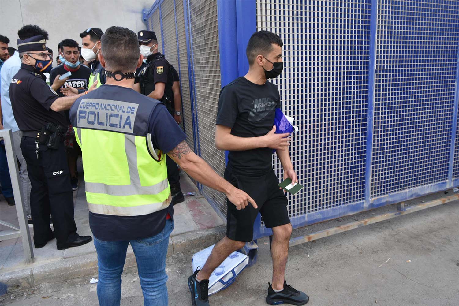 Hundreds of Moroccans used to cross to the Spanish enclaves for work before Morocco closed the borders 