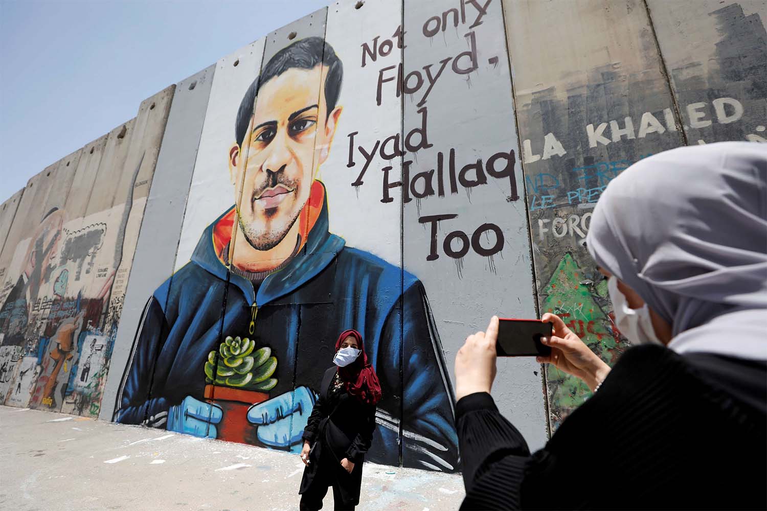 Hallaq was fatally shot just inside the Old City’s Lion’s Gate on May 30, 2020