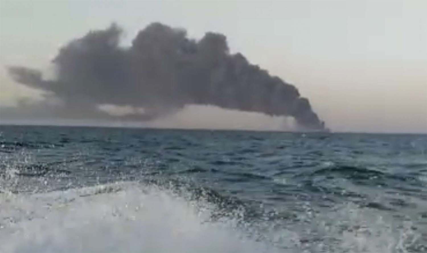 State TV and semi-official news agencies referred to the Kharg as a “training ship” 