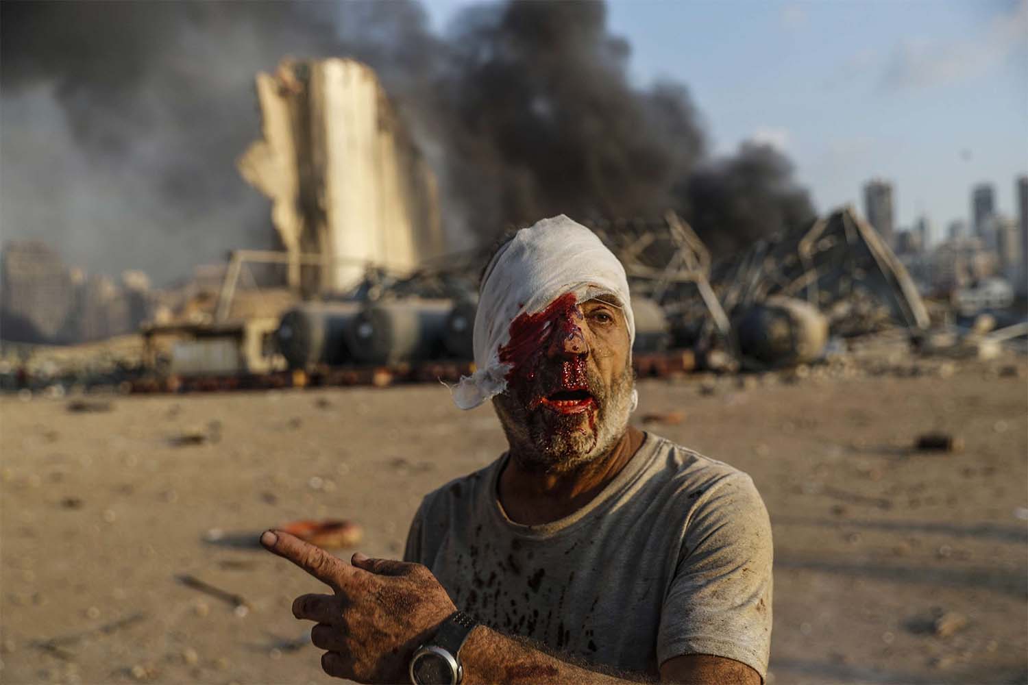 The blast was caused by a massive quantity of chemicals that had been unsafely stored at the port for years