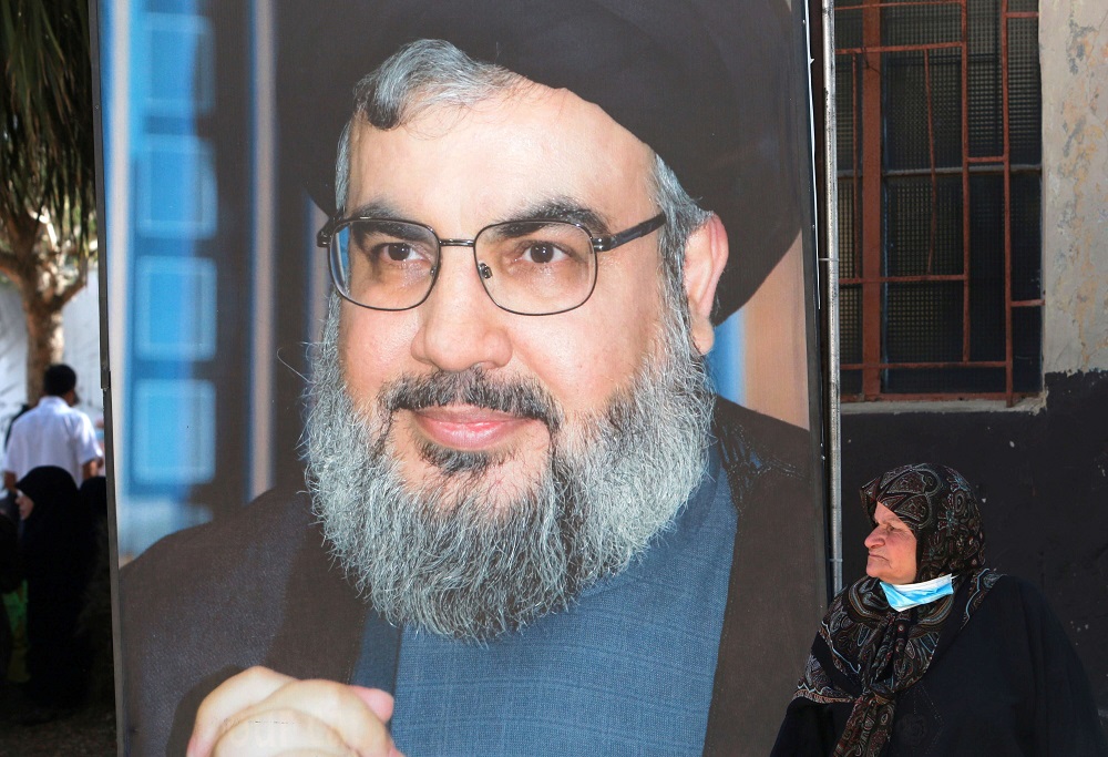 زعيم حزب الله اللبناني حسن نصرالله