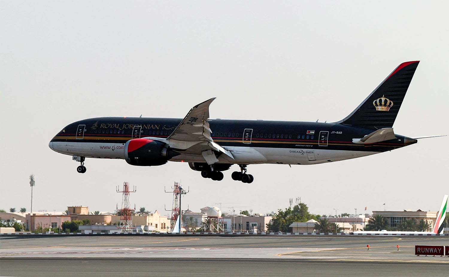 Flights between Jordan and Syria had been suspended at the start of the decade-old conflict in Syria