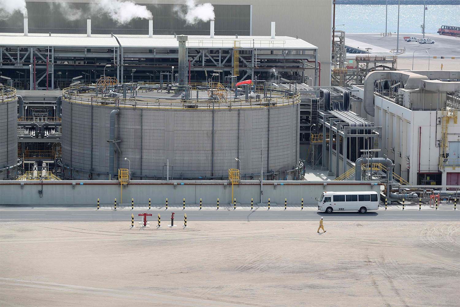 Qatar is the world’s largest producer of liquefied natural gas 