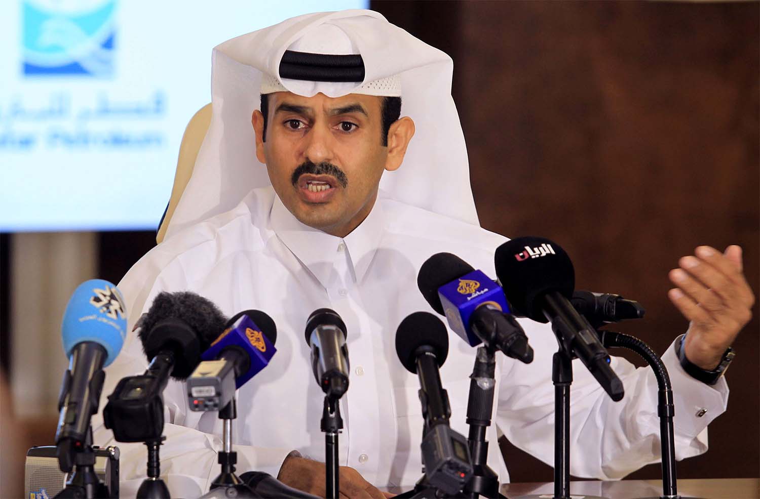 Kaabi expressed his unhappiness about gas prices being high