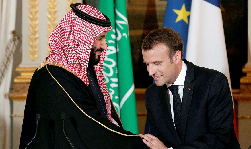 لقاء مرتقب بين ولي العهد السعودي والرئيس الفرنسي في الرياض