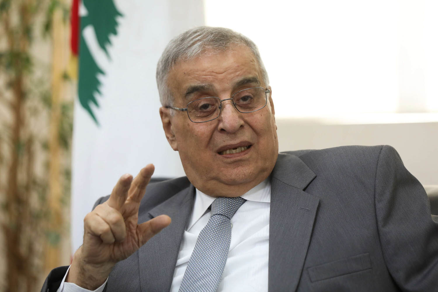 وزير الخارجية اللبناني عبدالله بوحبيب