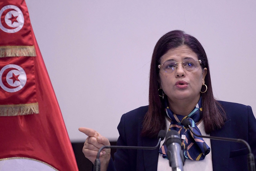 وزيرة المالية التونسية سهام البوغديري نمصيّة