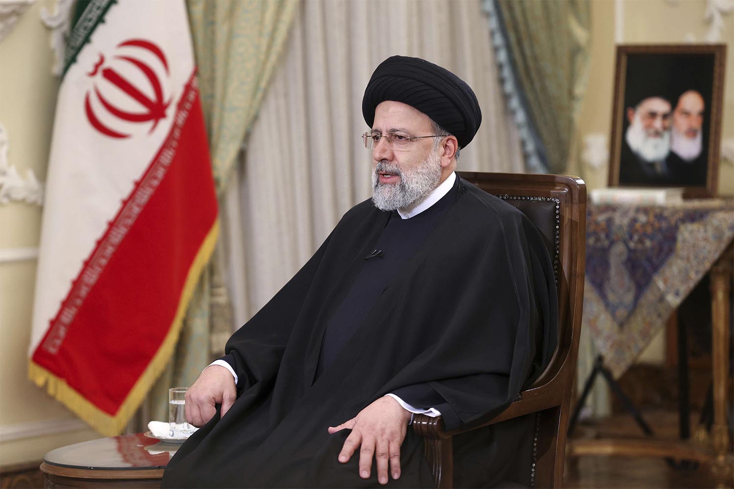 Iranian President Ebrahim Raisi 