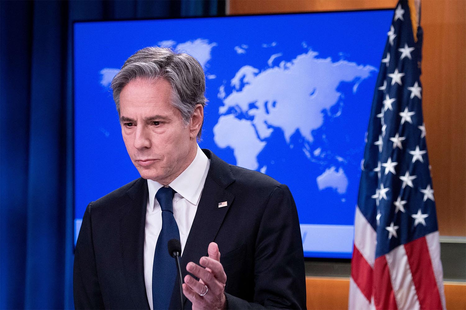 US Secretary of State Antony Blinken 