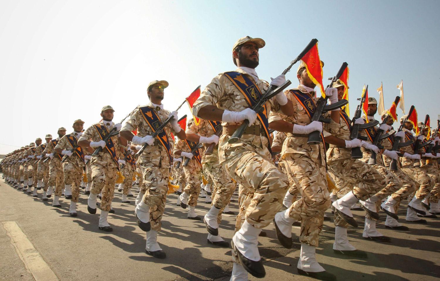 انشطة الحرس الثوري في المنطقة تثير مخاوف اسرائيل