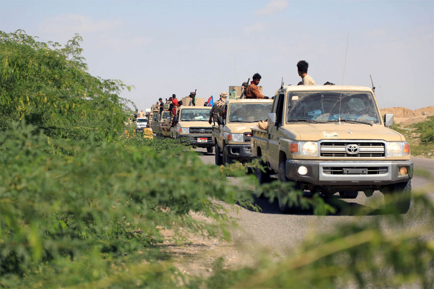 The explosion damaged at least four vehicles of el-Sayed’s convoy