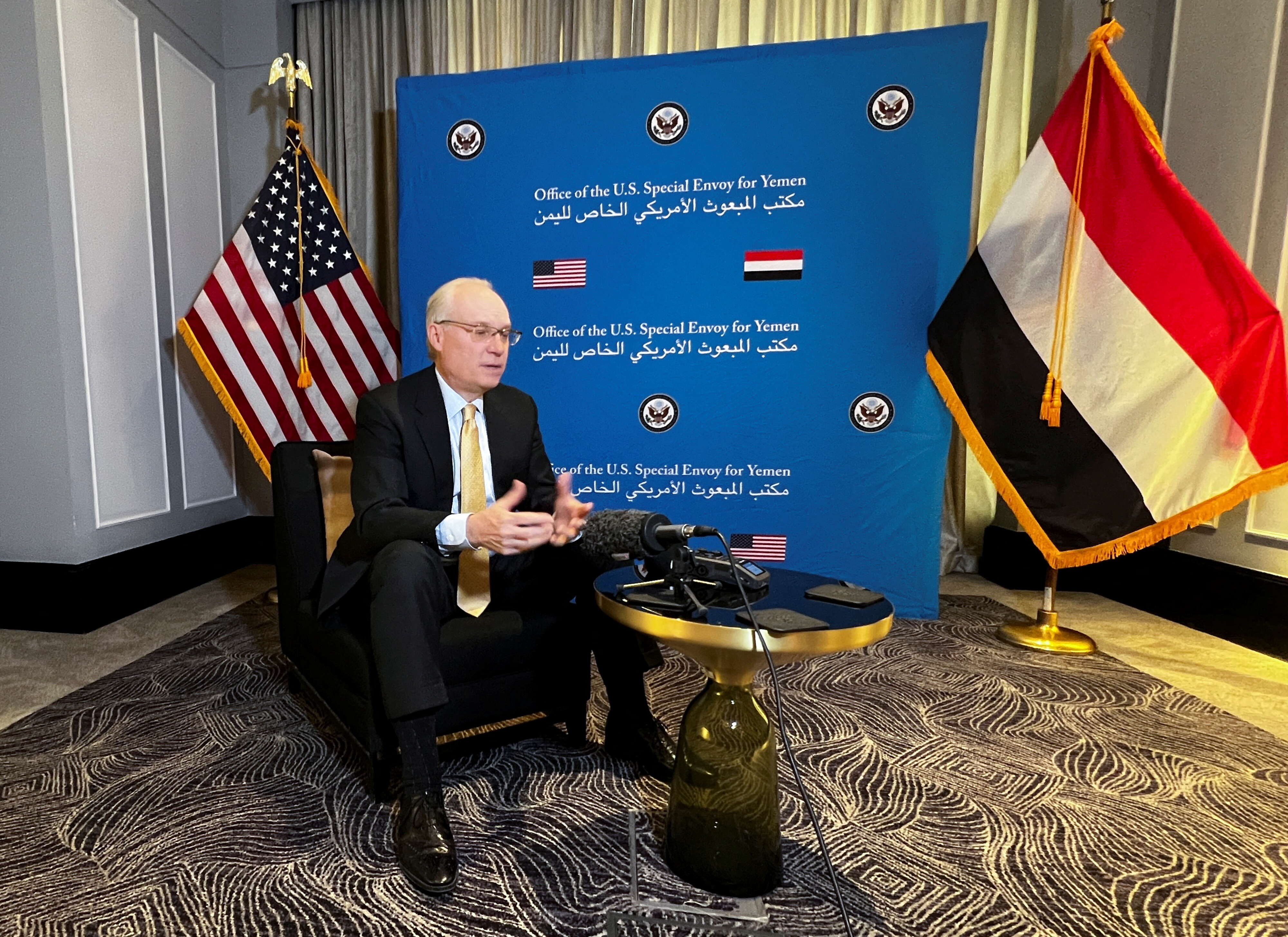 المبعوث الأمريكي الى اليمن يقول ان الهدنة تمهد الطريق لإنهاء الصراع