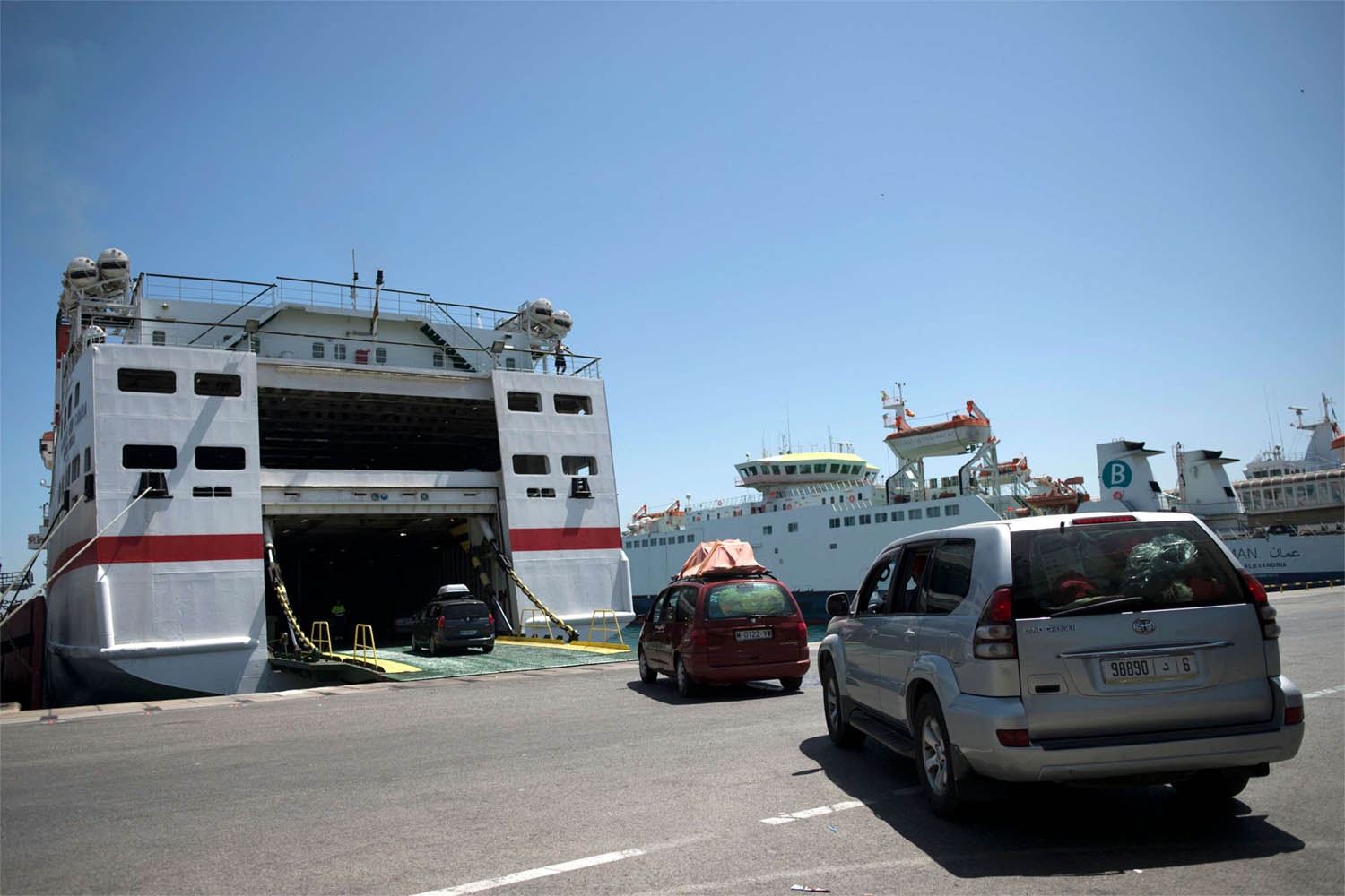 Some 3 million Moroccans cross from Europe to Morocco during the summer