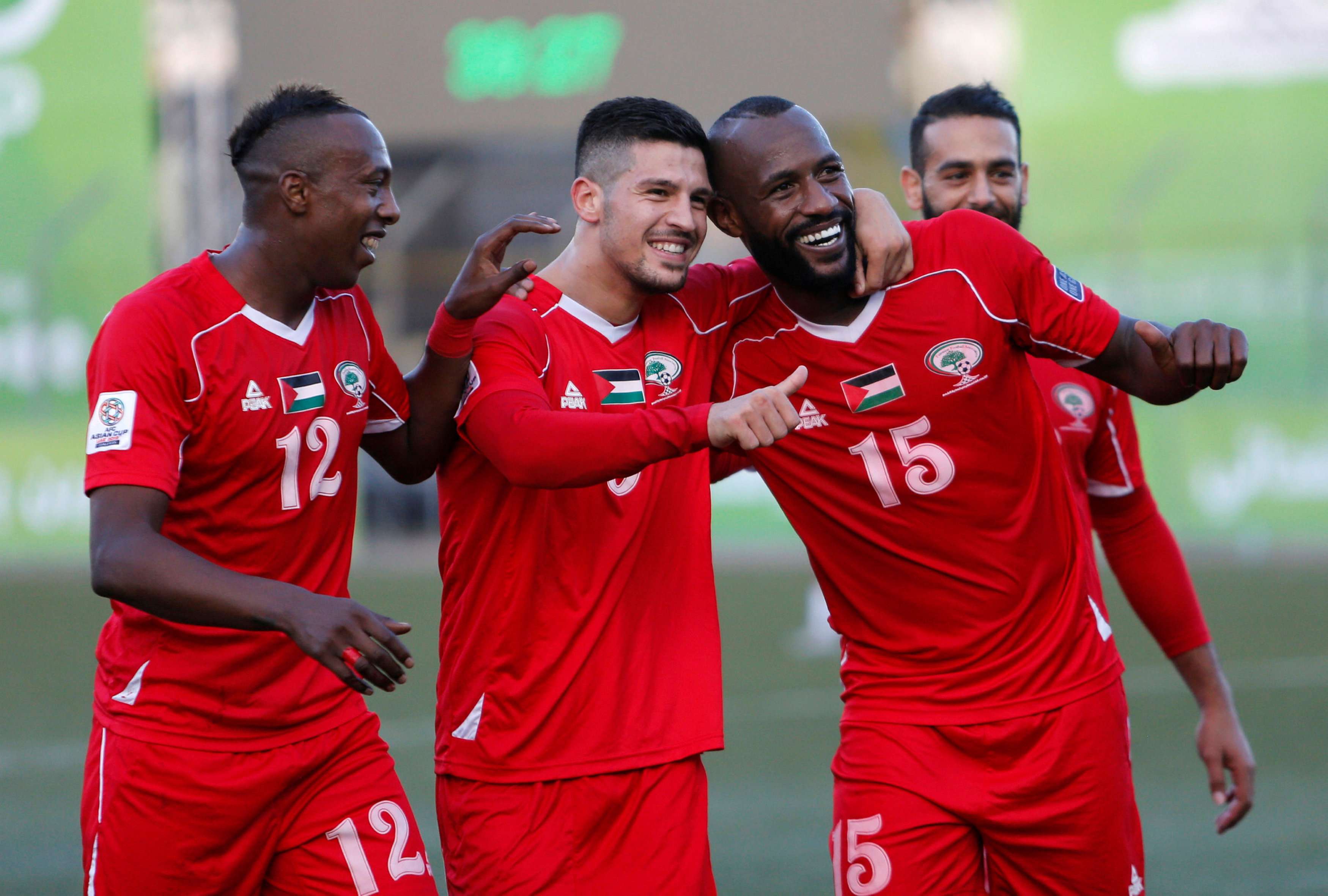 الفوز الثاني تواليا لفلسطين