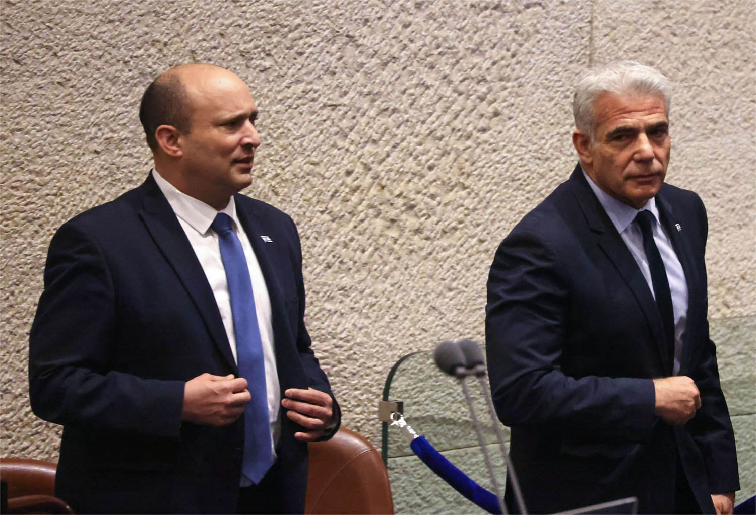 Lapid and Bennett ended Netanyahu's record reign a year ago by forming a rare alliance of rightists