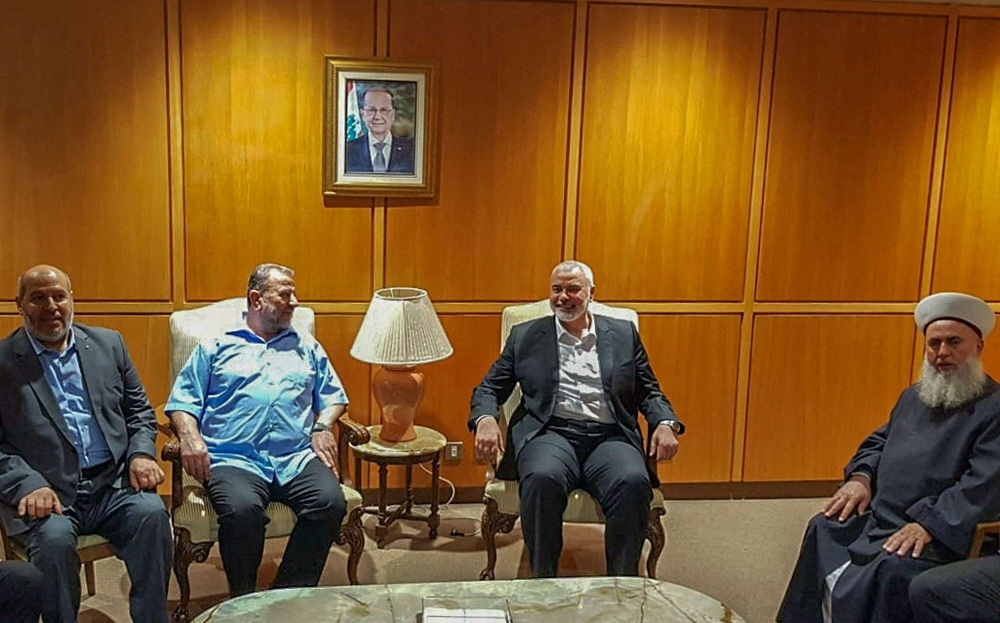 اسماعيل هنية في زيارة خاصة لبيروت