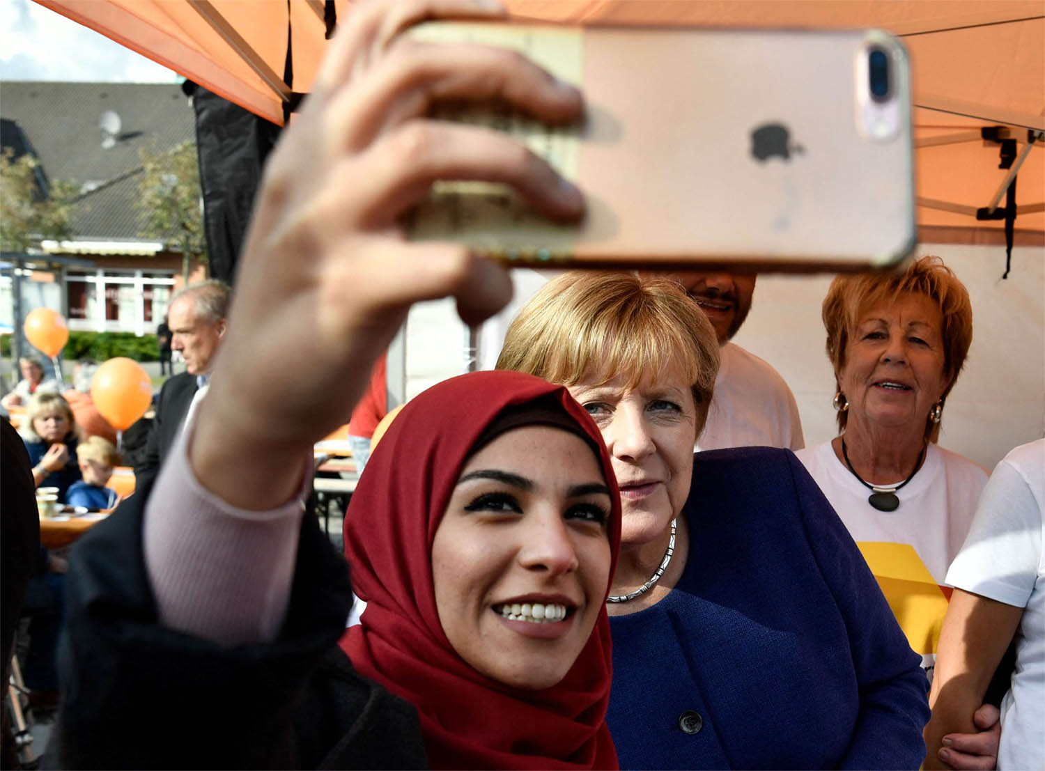 Hundreds of thousands of migrants entered Germany after former Chancellor Angela Merkel opened the borders in 2015 to refugees fleeing war 