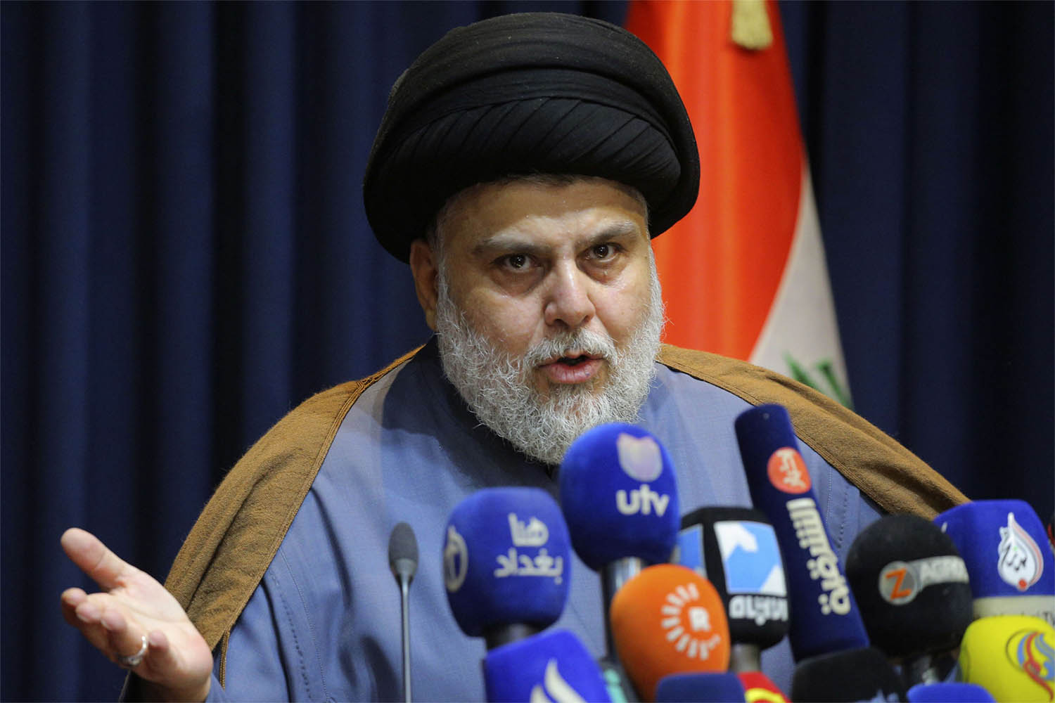Powerful Iraqi cleric Moqtada al-Sadr 