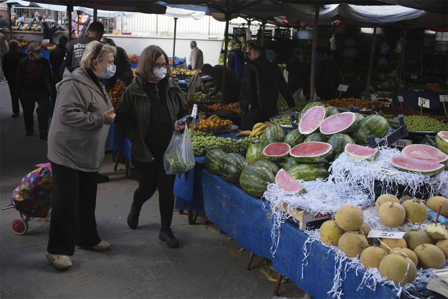 Skyrocketing food prices are biting