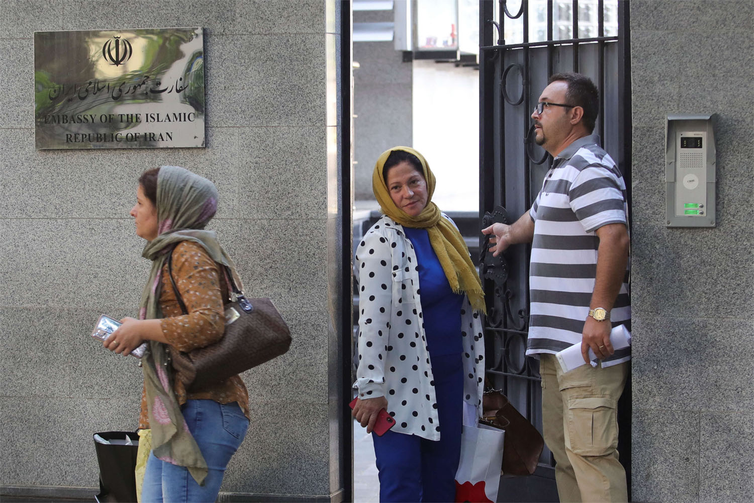 Rushing to clear the embassy