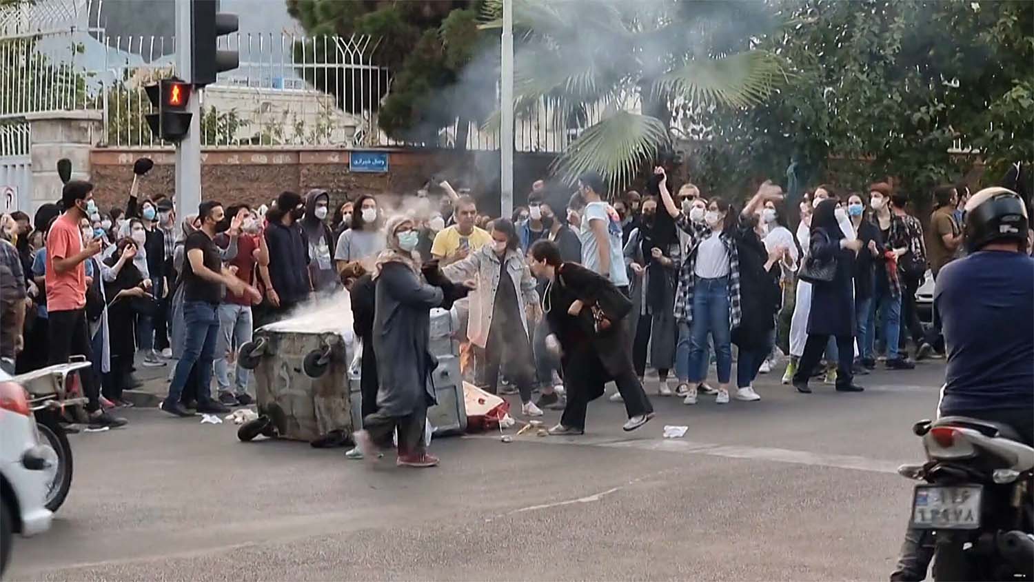 Raisi described week-long protests as rioting