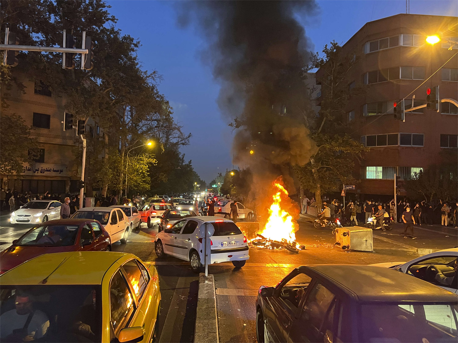 Protests over Amini's death have spread across at least 46 Iranian cities, towns and villages