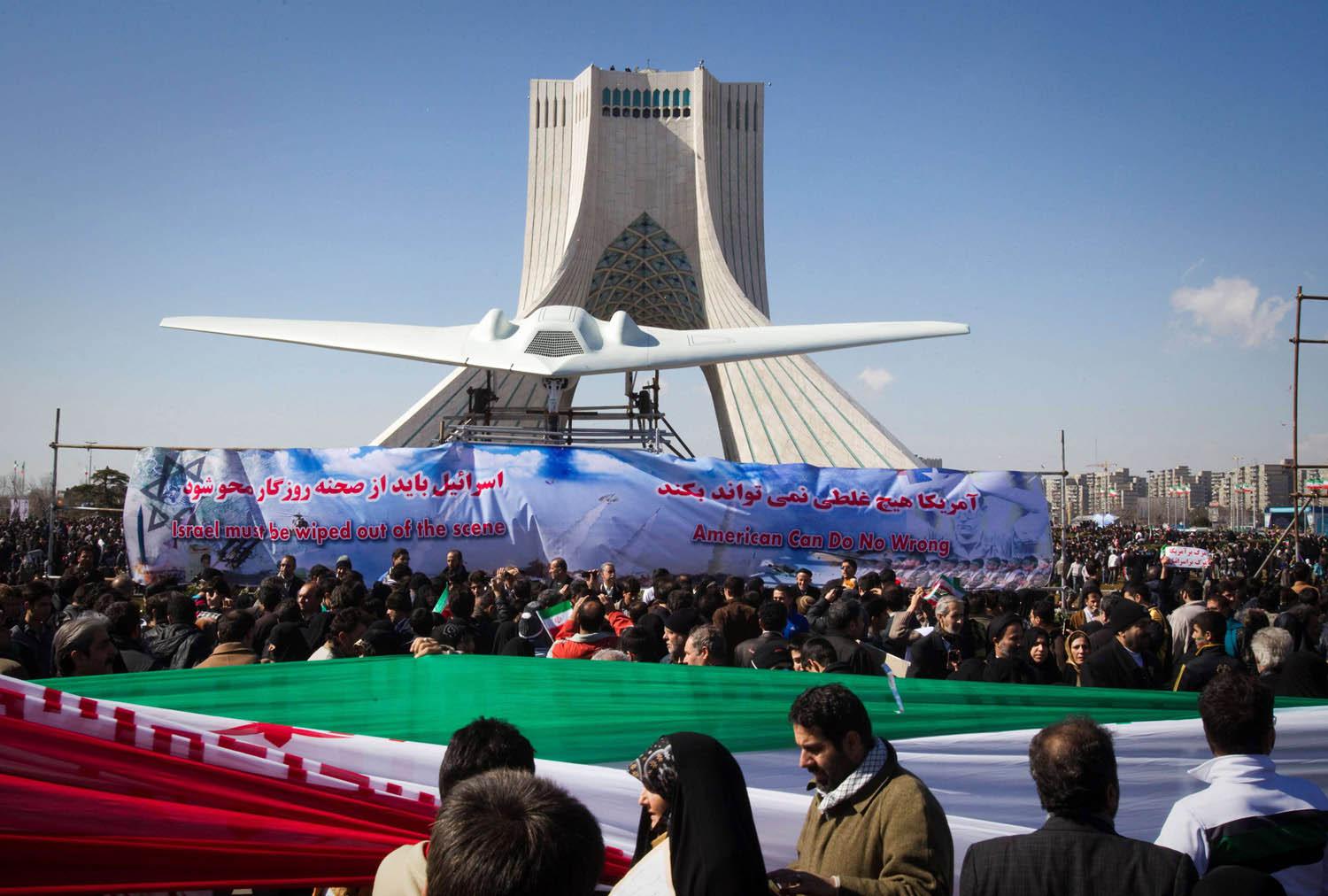 ايران تمتلك ترسانة من الطائرات المسيرة محلية الصنع