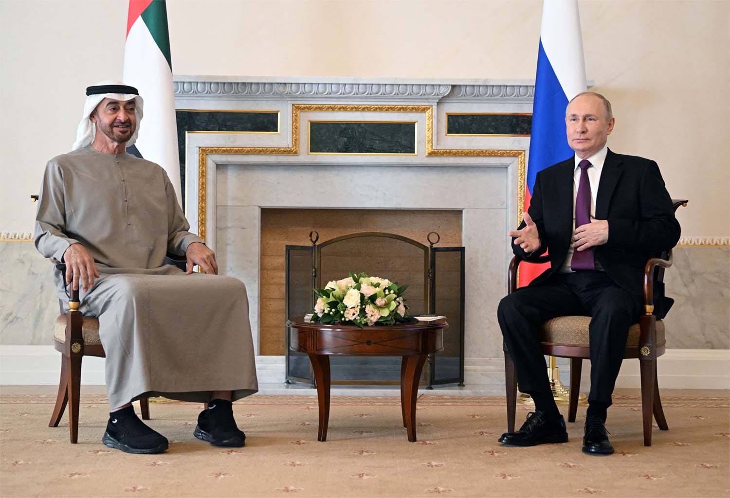 Putin's statement comes a week after the US criticised a decision by OPEC+ to steeply cut oil production