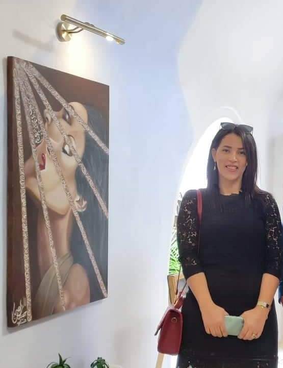 الفنانة جيهان الزاهي 