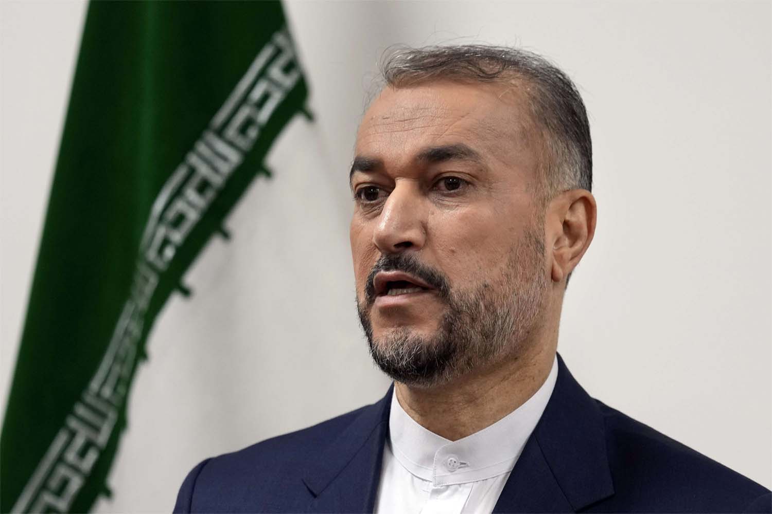 Iranian FM Hossein Amirabdollahian 