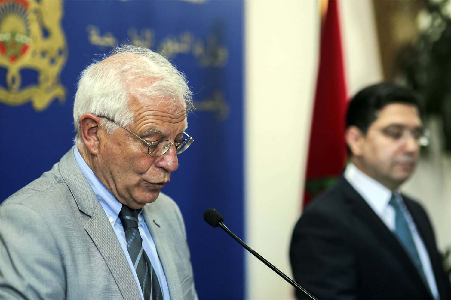 Borrell is on an official two-day visit to Morocco to deepen discussions on the implementation of the EU-Morocco partnership