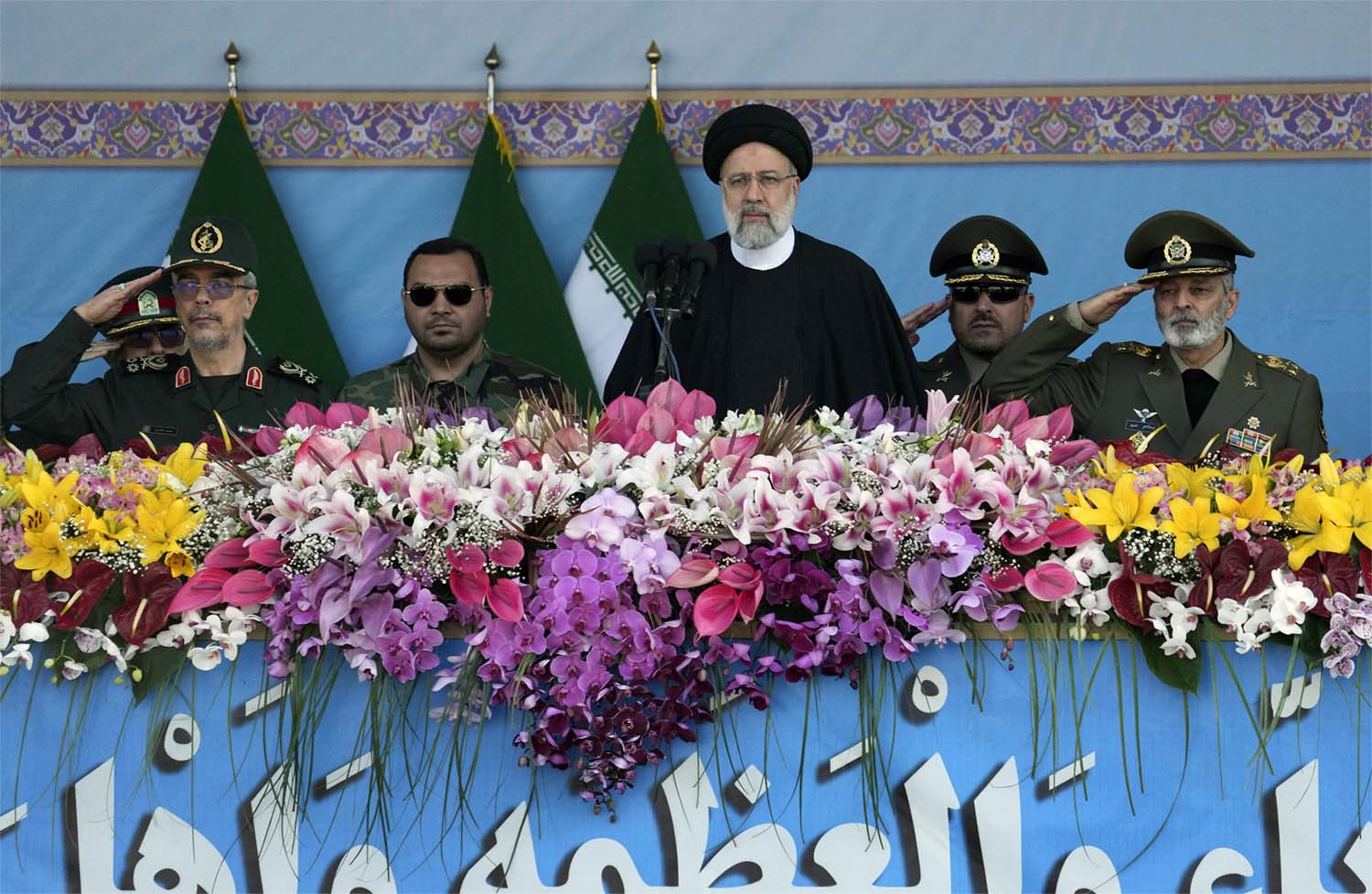 Iranian president Ebrahim Raisi 