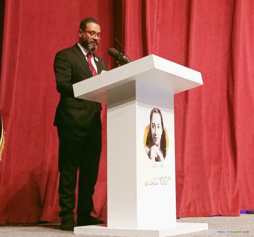 الشاعر عمر السراي/الأمين العام للاتحاد العام للأدباء والكتاب في العراق 