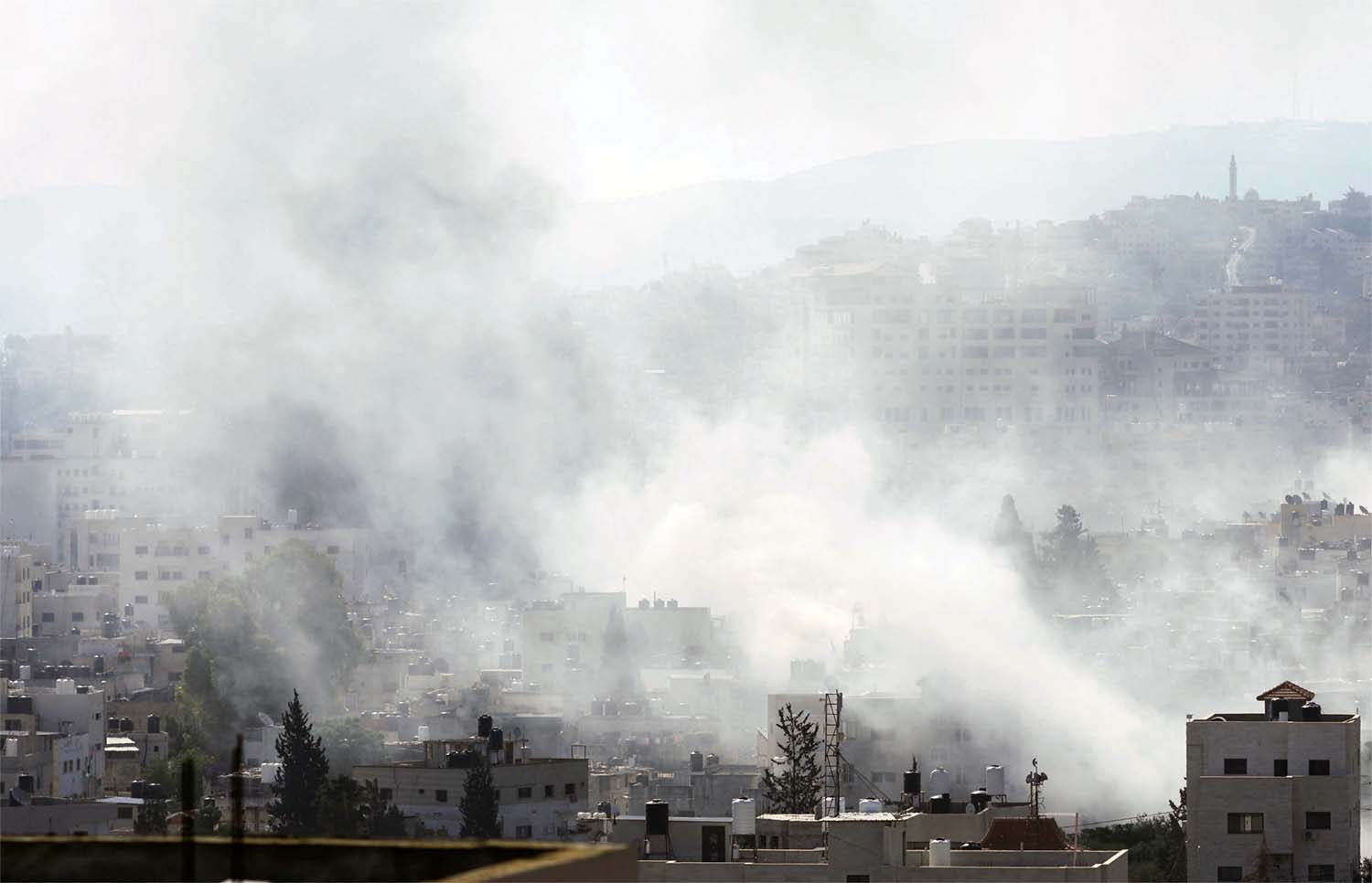 A spokesman for Palestinian President called the operation a new war crime against their defenceless people