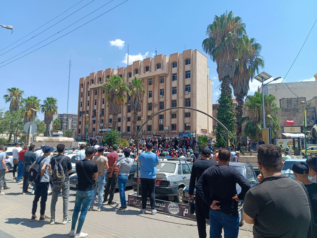 الازمة الاقتصادية في سوريا تدفع مناطق درزية للاحتجاج