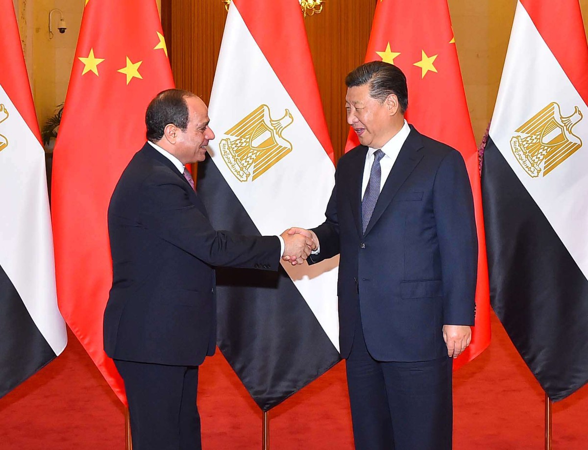 مصر دعمت علاقاتها مع الصين