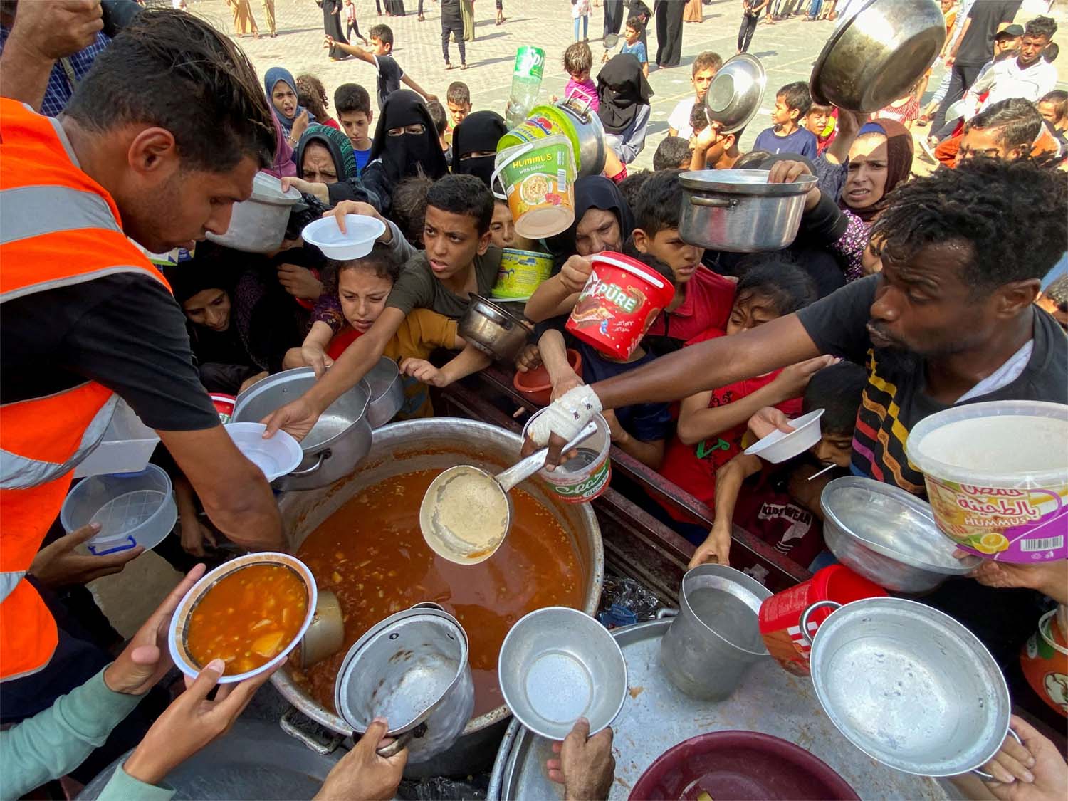 A humanitarian crisis beyond belief