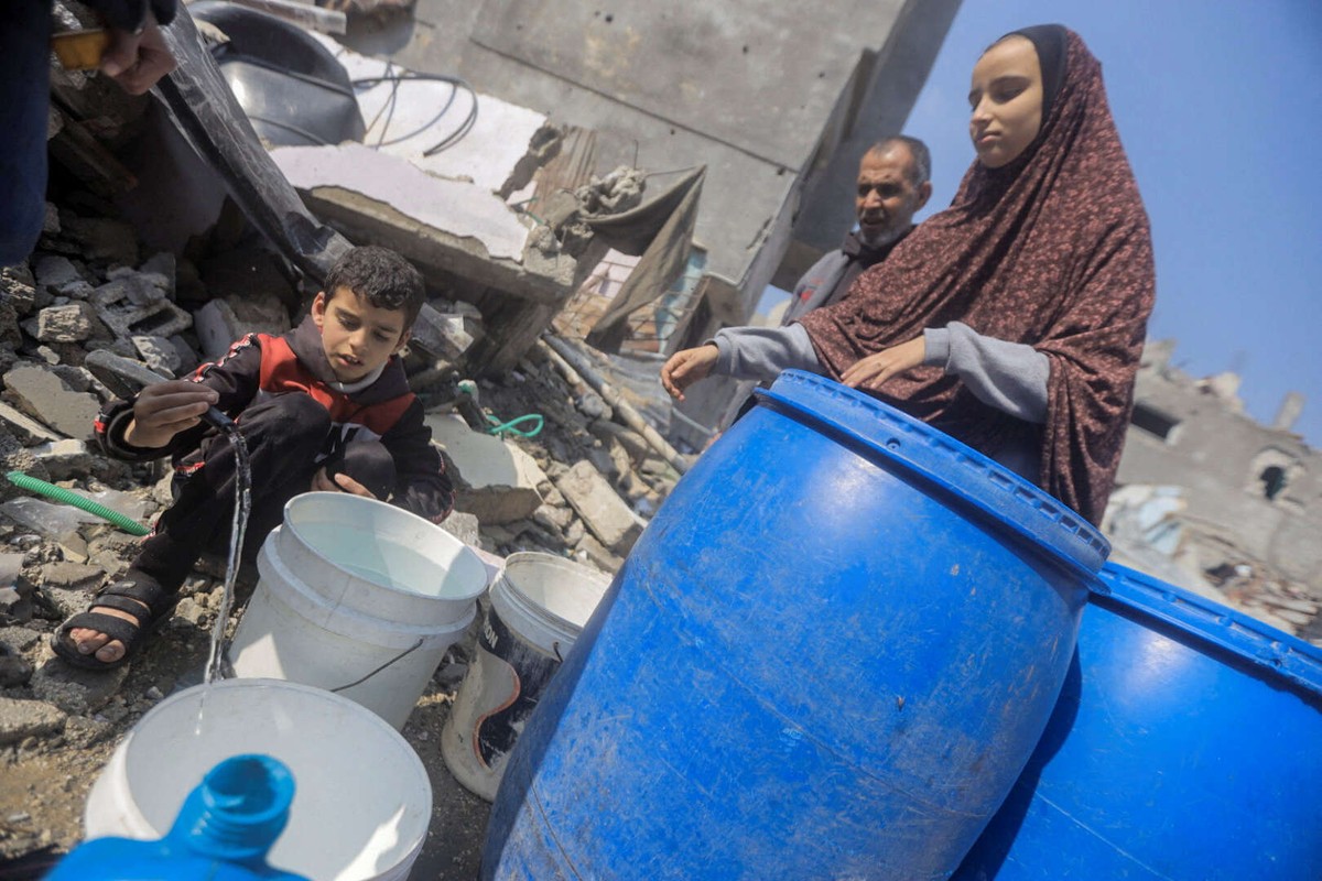 الفلسطينيون يعانون من سوء التغذية والجوع شمال غزة