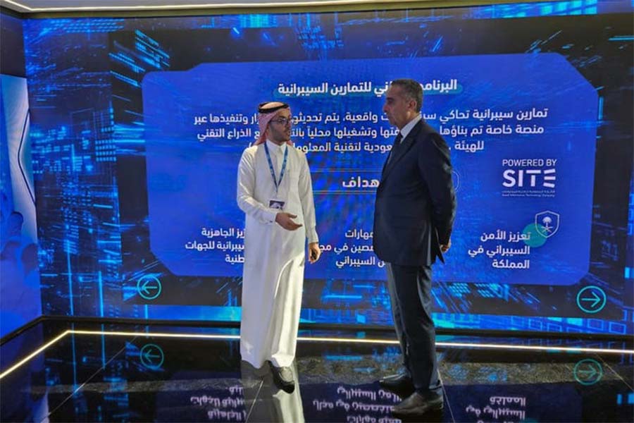 Hammouchi attending the World Defense Show