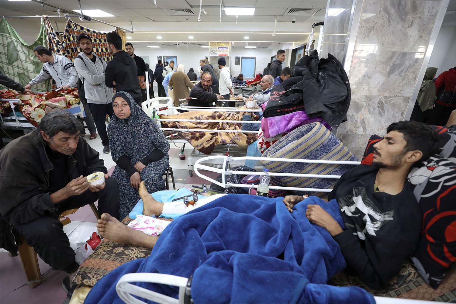 Besieged at Shifa hospital
