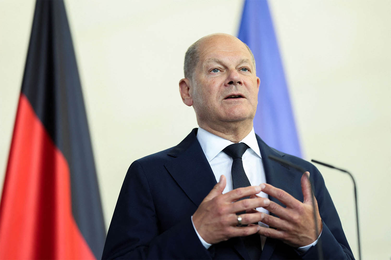 German Chancellor Olaf Scholz 