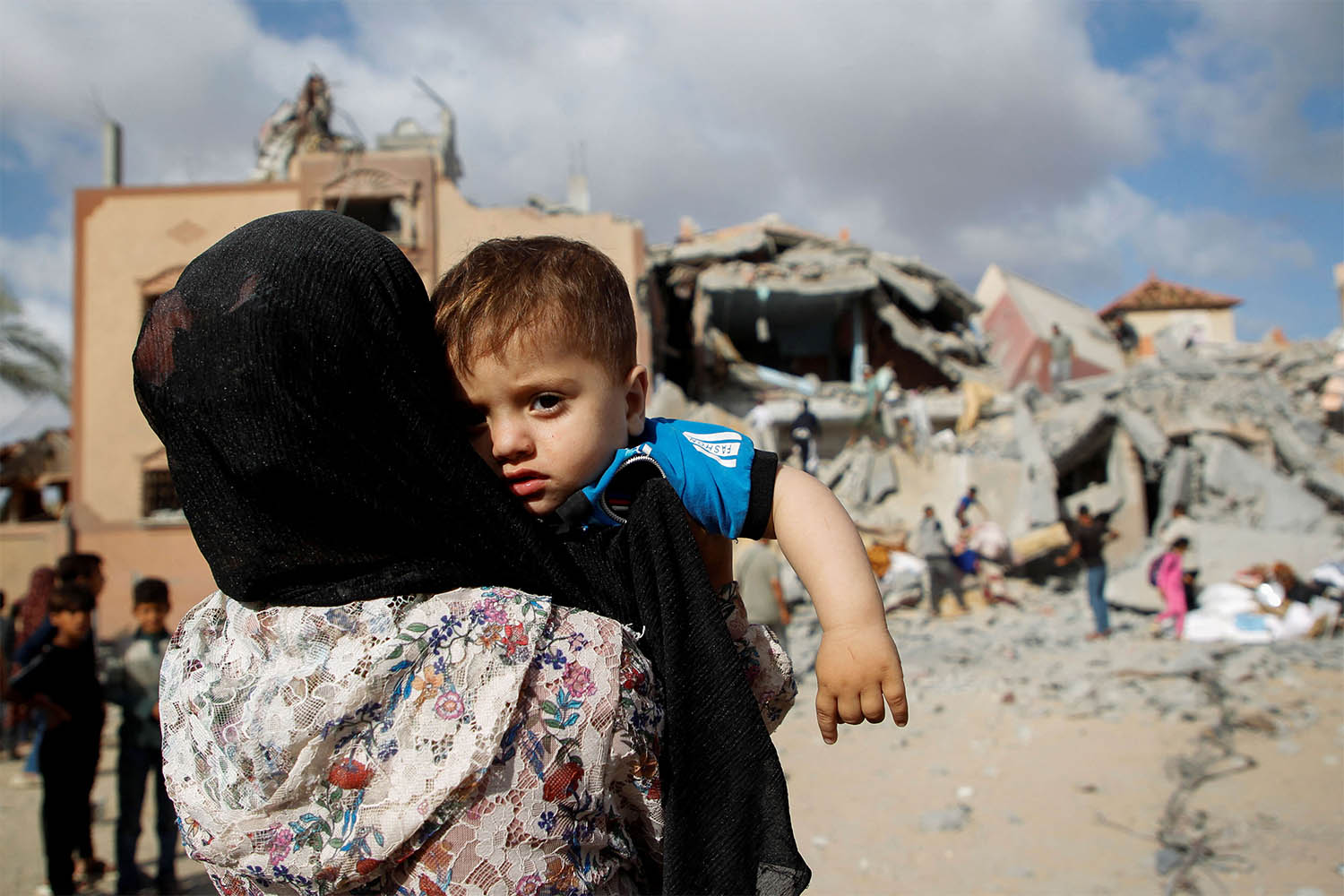 Bombed Rafah