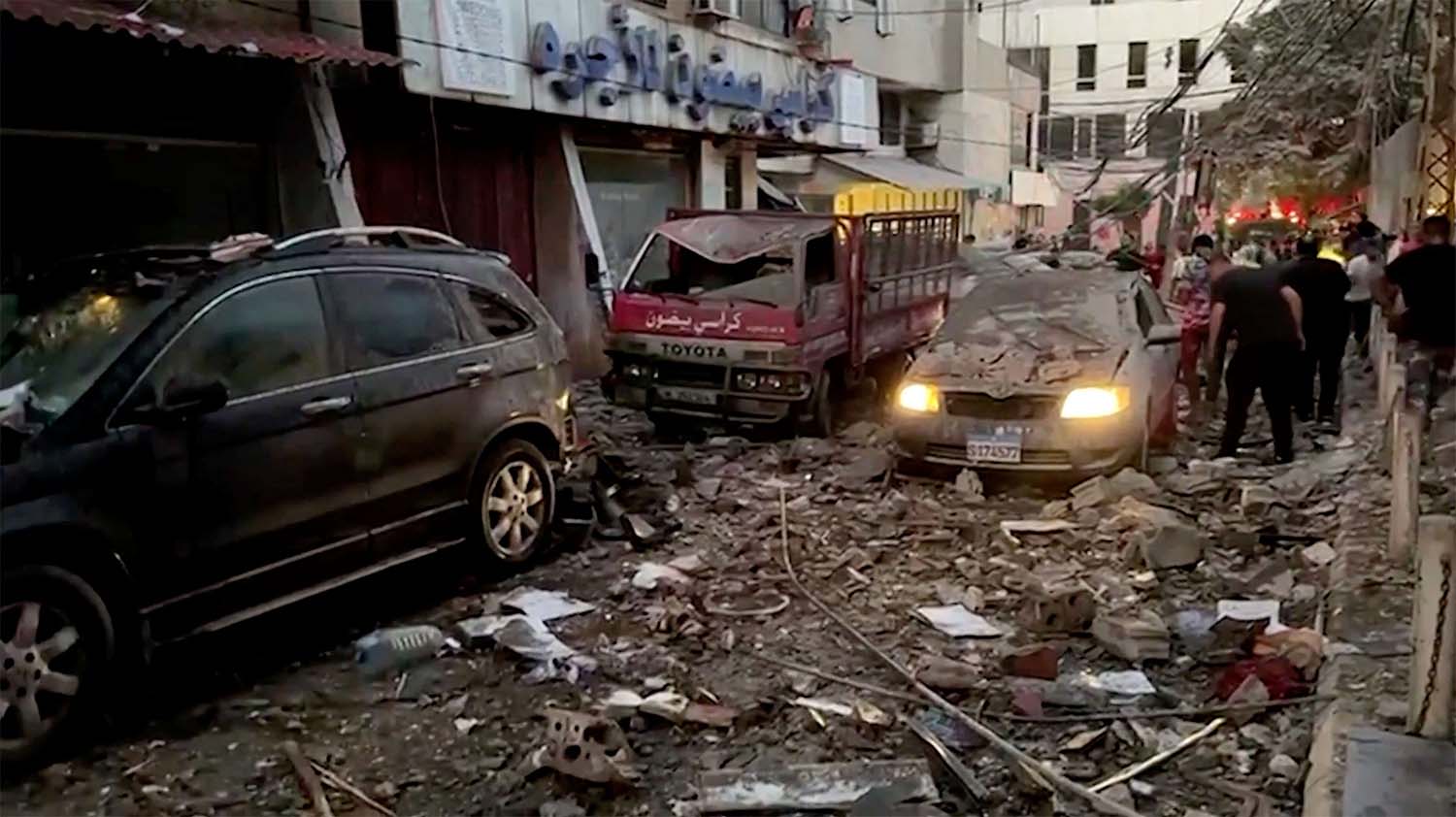 Security sources name targeted Hezbollah commander as Muhsin Shukr, also known as Fuad Shukr
