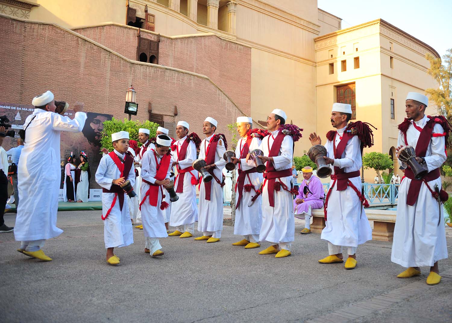 Ahouach Imintanout, three generations performing at the festival