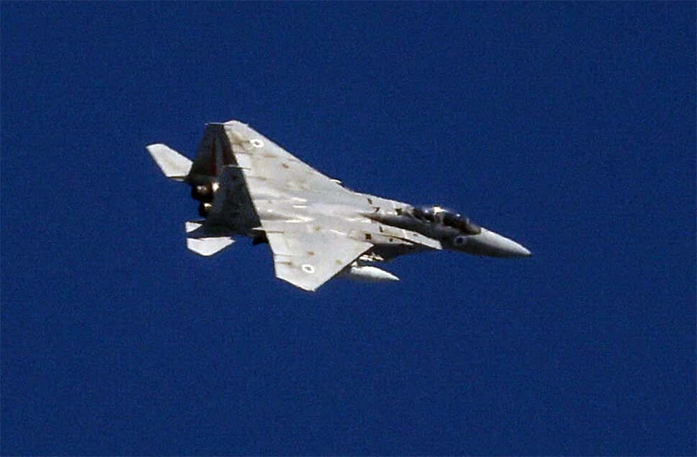 Israeli fighter jet