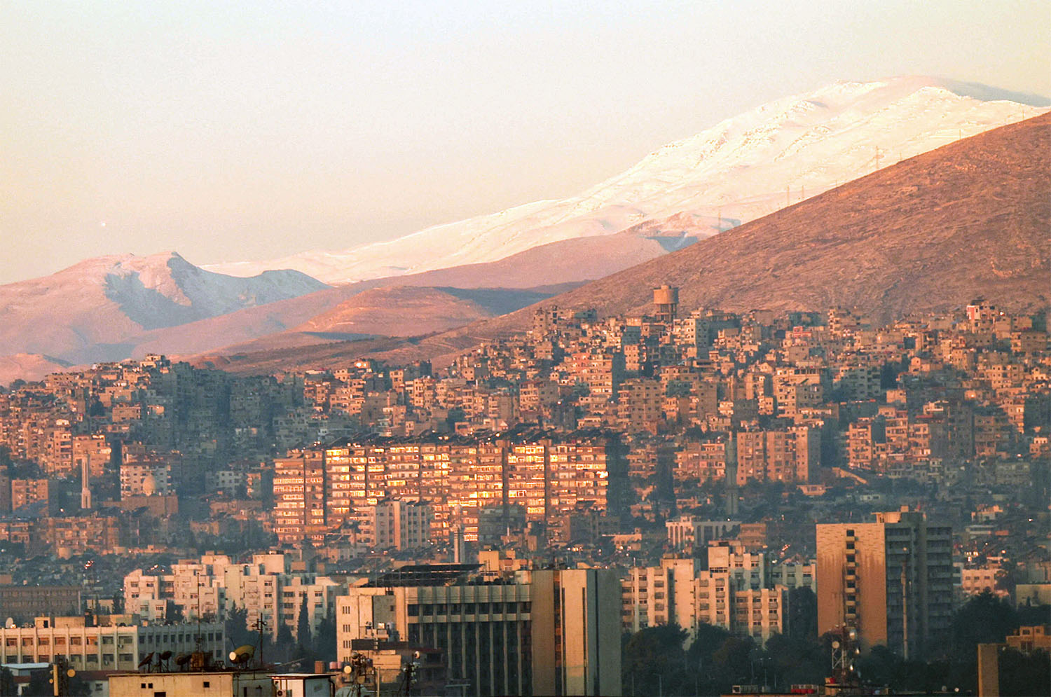 A general view of Damascus