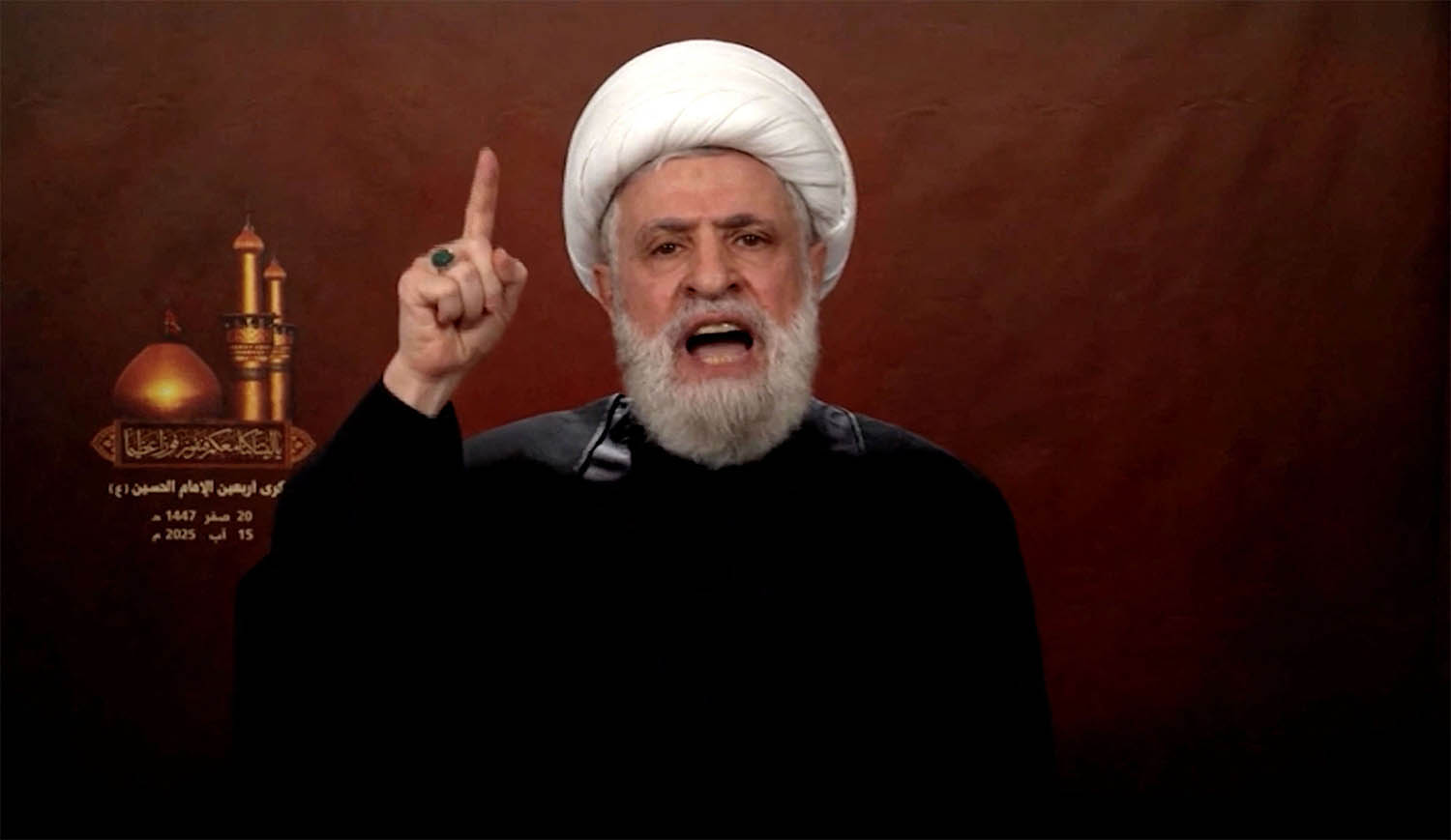 Hezbollah leader Naim Qassem 