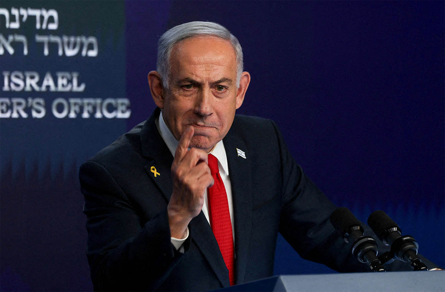 Netanyahu is under pressure from some far-right members of his coalition to reject a temporary ceasefire