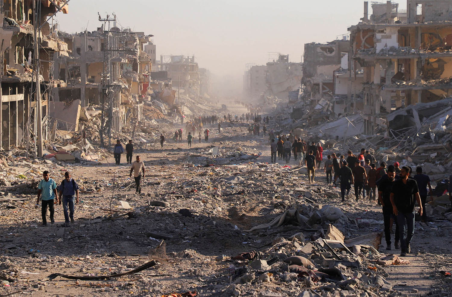 Gaza in ruins